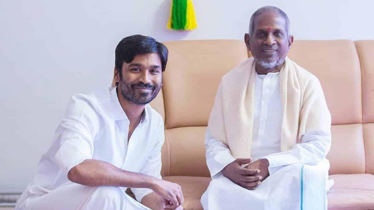 Dhanush and Ilaiyaraaja - X