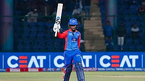 PTI : Jemimah Rodrigues in action against MI in the WPL 2024