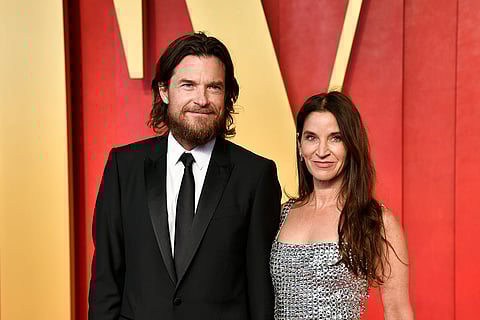 Jason Bateman and Amanda Anka