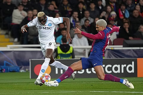 UEFA Champions League 2023-24: Barcelona vs SSC Napoli