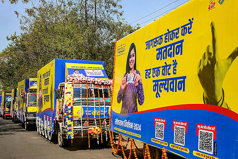 Voter awareness campaign in Bhopal