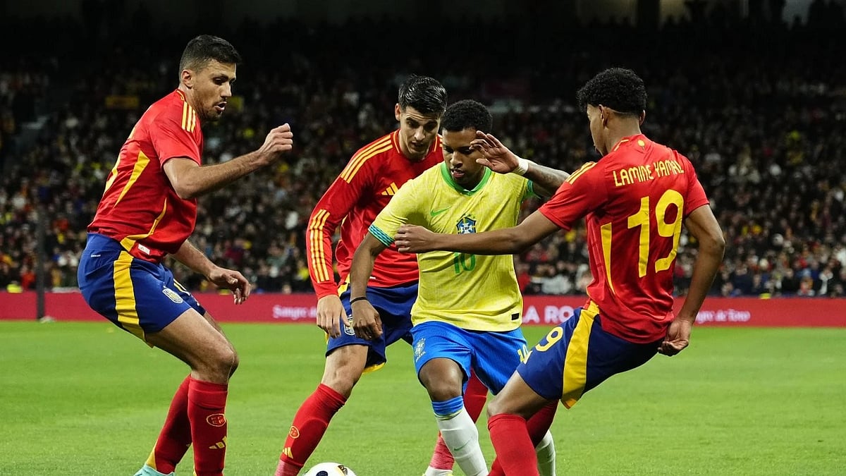 AP : Lamine Yamal and Endrick were the stars of the match.