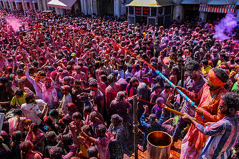 Holi celebrations in Amritsar