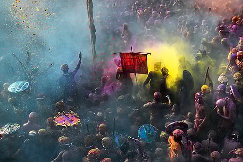 Lathmar Holi Celebration