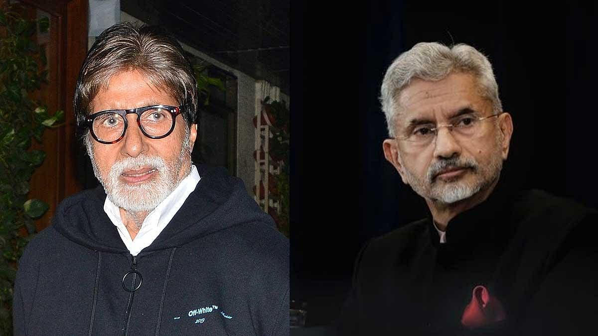 Instagram : Amitabh Bachchan and S. Jaishankar