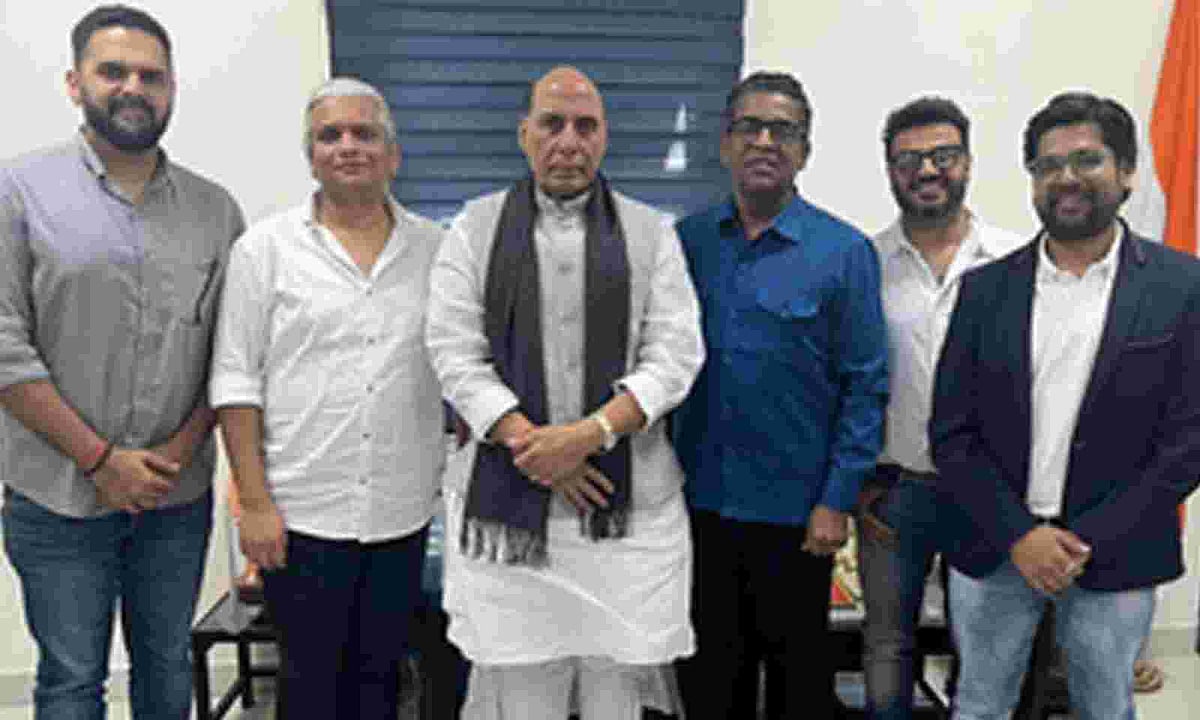 Instagram : Rajnath Singh blesses upcoming film on epic battle of Naushera