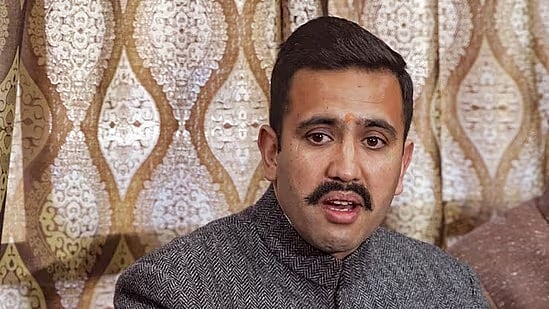 Congress leader Vikramaditya Singh| - PTI