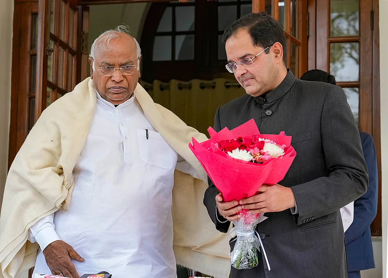 Brijendra Singh joins Congress - PTI