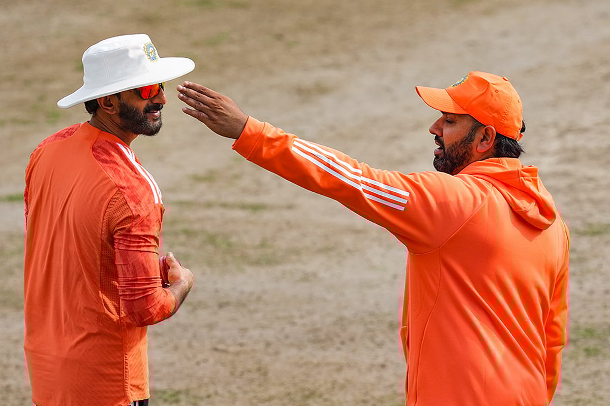 India Vs England, 5th Test: Rohit Sharma's Men Train In Scenic Dharamsala On Eve Of Final Match - In Pics