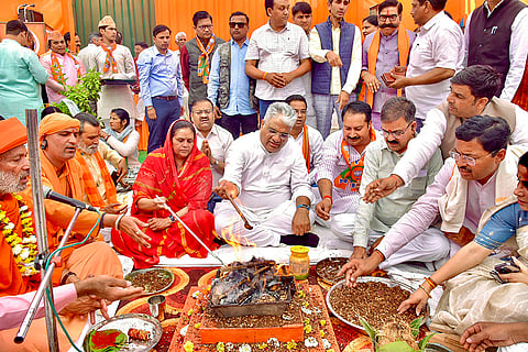 Bhupender Yadav in Rajasthan