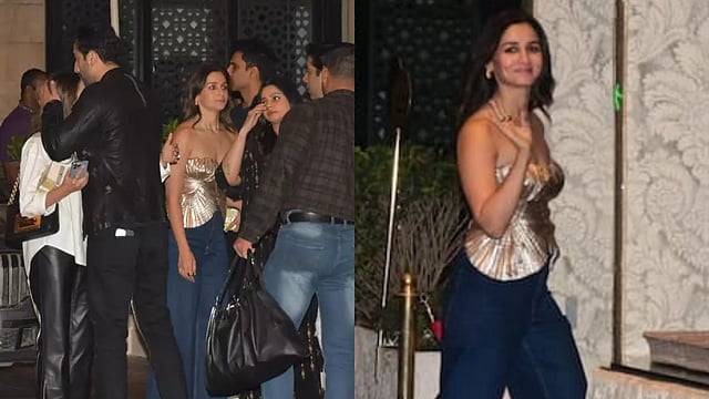 Alia Bhatt Rings In Birthday With Family And Close Friends; Ranbir Kapoor Steals The Limelight With Affectionate Gestures Towards Guests