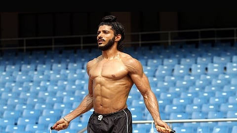 Farhan Akhtar in 'Bhaag Milkha Bhaag'