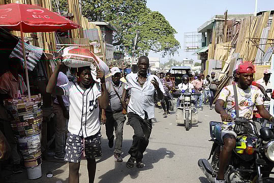 In Photo: Haiti Scarcity