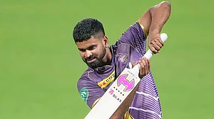PTI : Kolkata Knight Riders captain Shreyas Iyer.
