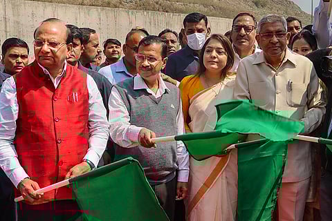 Inauguration of Delhi''s first engineered landfill at Tehkhand