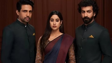 Janhvi Kapoor, Gulshan Devaiah And Roshan Mathew in 'Ulajh'