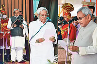 Photos: Getty Images : Nitish Kumar takes oath as Bihar CM (pictures from his tenures in the past) His upcoming swearing in ceremony will set new records.  