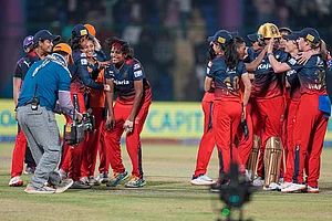 | Photo: PTI/Atul Yadav : WPL 2024 Play-off: MI vs RCB