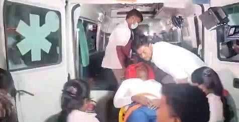 X/@PTI_News : Visual from the roof collapse incident in Chennai on Thursday |