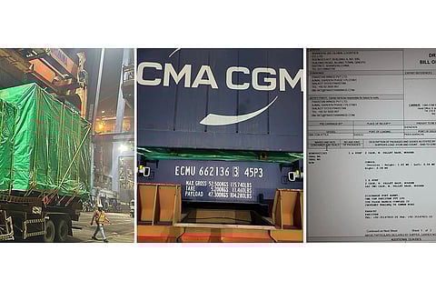 Ship suspected to contain dual-use consignment for Pak''s nuclear