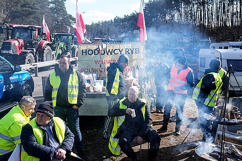 Poland Farmer Protest