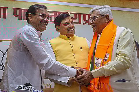 Ram Lakhan Singh joins BJP in MP