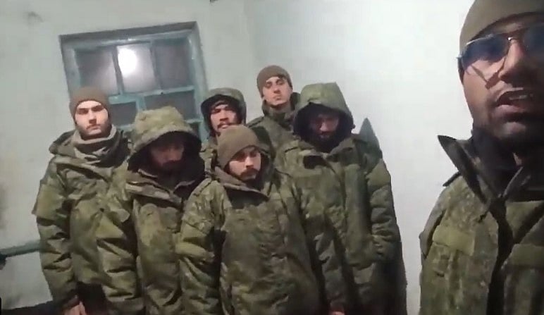 A video of the men explaining their situation and asking for help has surfaced on social media - Screen grab from video posted on X/@umasudhir
