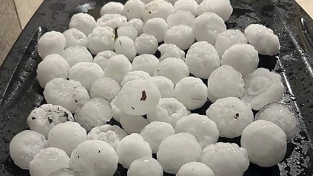 'Gorilla Hail' Strikes Kansas-Missouri Border, Disrupts Traffic And Sparks Tornado Alert