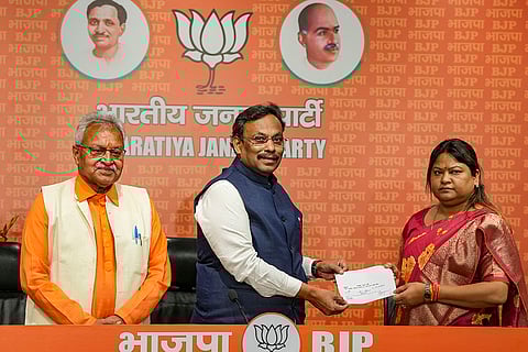 JMM legislator Sita Soren joins BJP