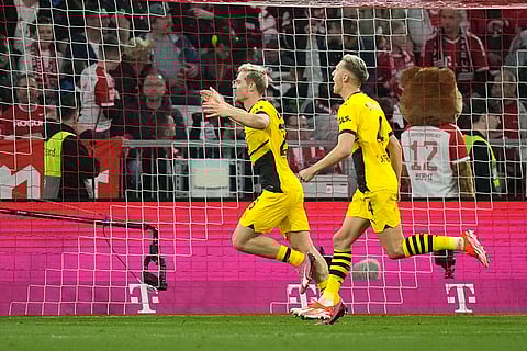 German Bundesliga Soccer Match