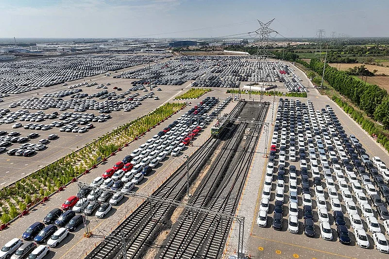 India’s first automobile in-plant railway siding