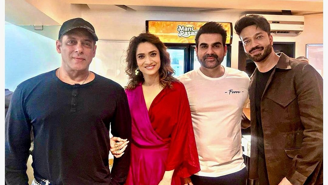 Instagram : Ankita Lokhande with Salman Khan