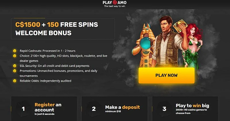 Playamos VIP program page displaying exclusive perks and rewards