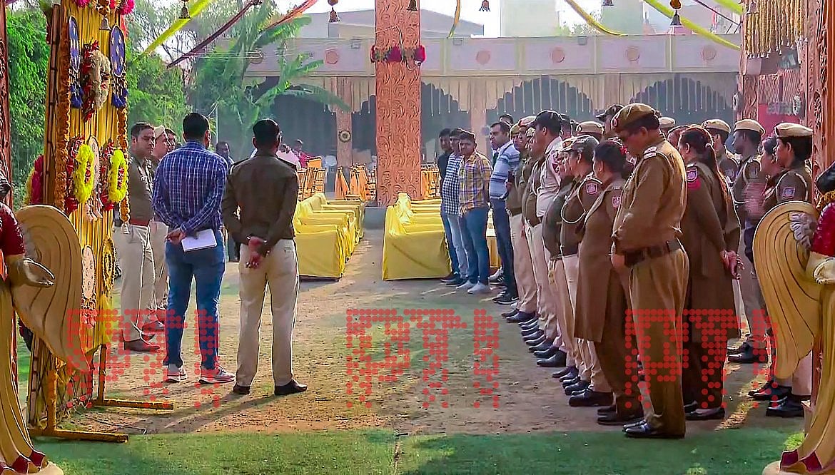 PTI/Twitter : Wedding of notorious gangster Sandeep alias Kala Jathedi