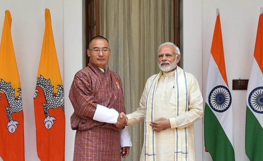 Prime Minister Narendra Modi and Bhutan PM Dasho Tshering Tobgay