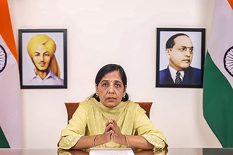 Delhi CM wife Sunita Kejriwal