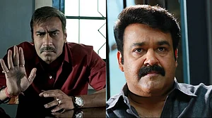 IMDb : Ajay Devgn and Mohanlal in 'Drishyam'