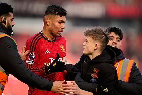 EPL: Manchester United Beat Everton To Boost Top Four Bid - In Pics