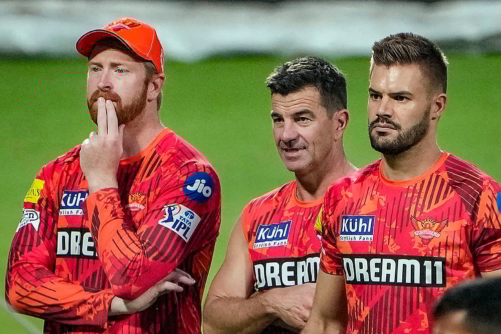 | Photo: PTI/Swapan Mahapatra : IPL 2024: SRH training session