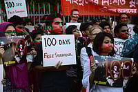 Shahidul Alam: A Radical Provocateur Getty Images : People in Bangladesh protest demanding the release of photographer Shahidul Alam in front of National Museum in Dhaka, on November 13, 2018.