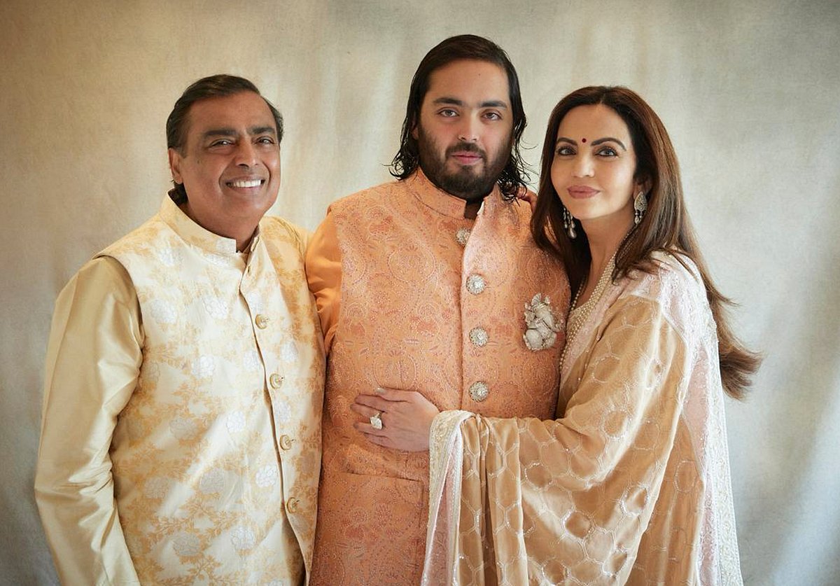 PTI : Anant Ambani wedding prepration