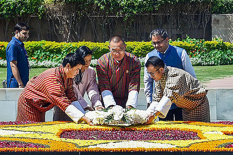 Bhutan PM in Delhi