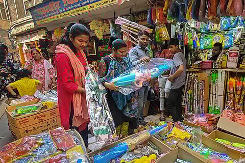 Holi festival in Agra