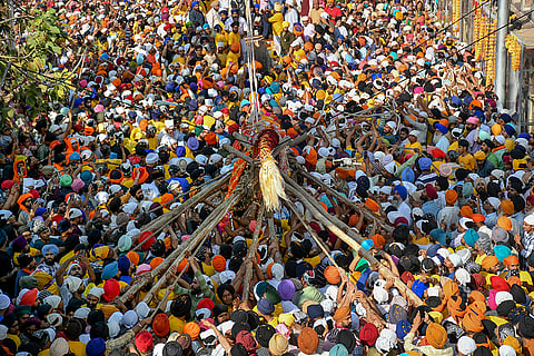 Jhanda Mela at Shri Darbar Sahib in Dehradun