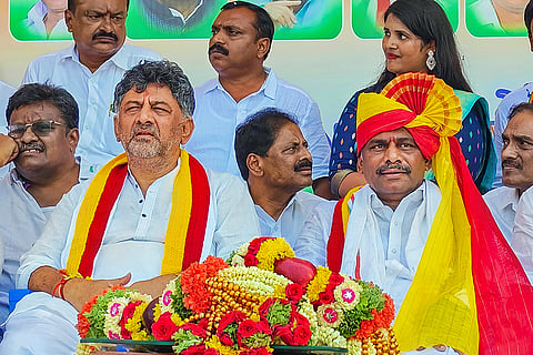 Congress' DK Suresh campaign rally for LS polls