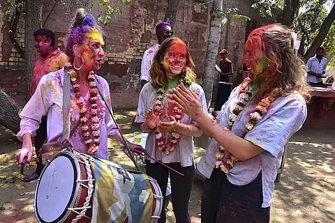Holi celebrations in Bikaner