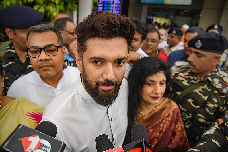 Chirag Paswan in Patna