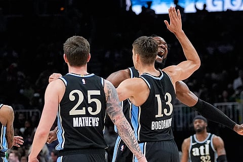 NBA Basketball Game: Atlanta Hawks vs Boston Celtics