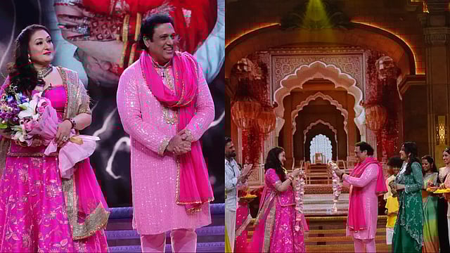 Govinda And Sunita Renew Their Wedding Vows After 37 Years On 'Dance Deewane' - Watch Viral Video Inside
