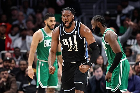 NBA Basketball Game: Atlanta Hawks vs Boston Celtics